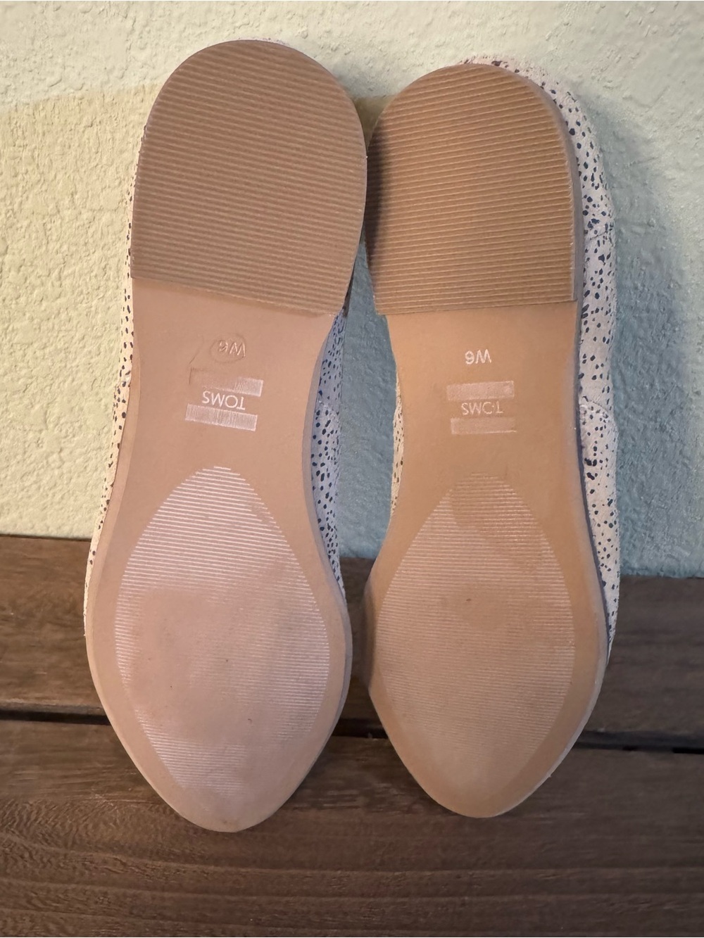 TOMS Jutti Animal Print Suede Leopard Ballet Flat Shoes Size 6!New No Box - Picture 6 of 8